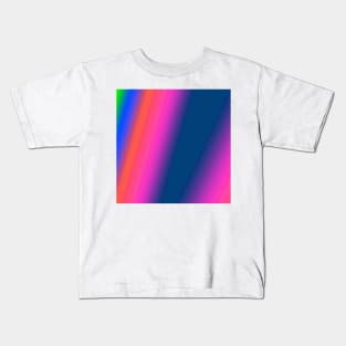 pink blue abstract texture background pattern Kids T-Shirt